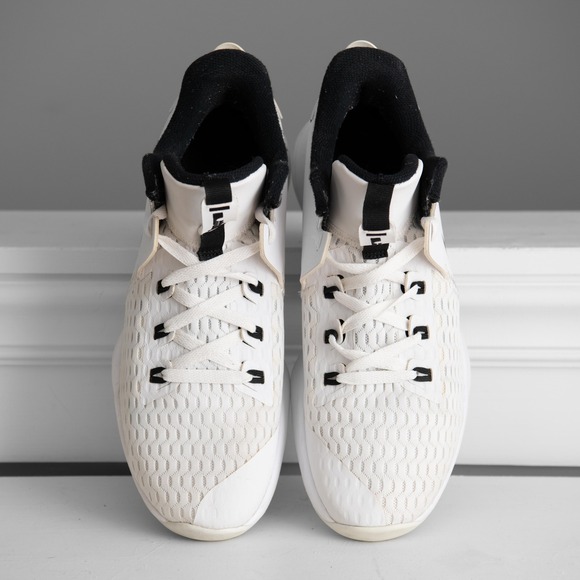 Nike LeBron Witness 5 Basketball Court Sneakers Mens 11 White Black CQ9380-101 main image 10